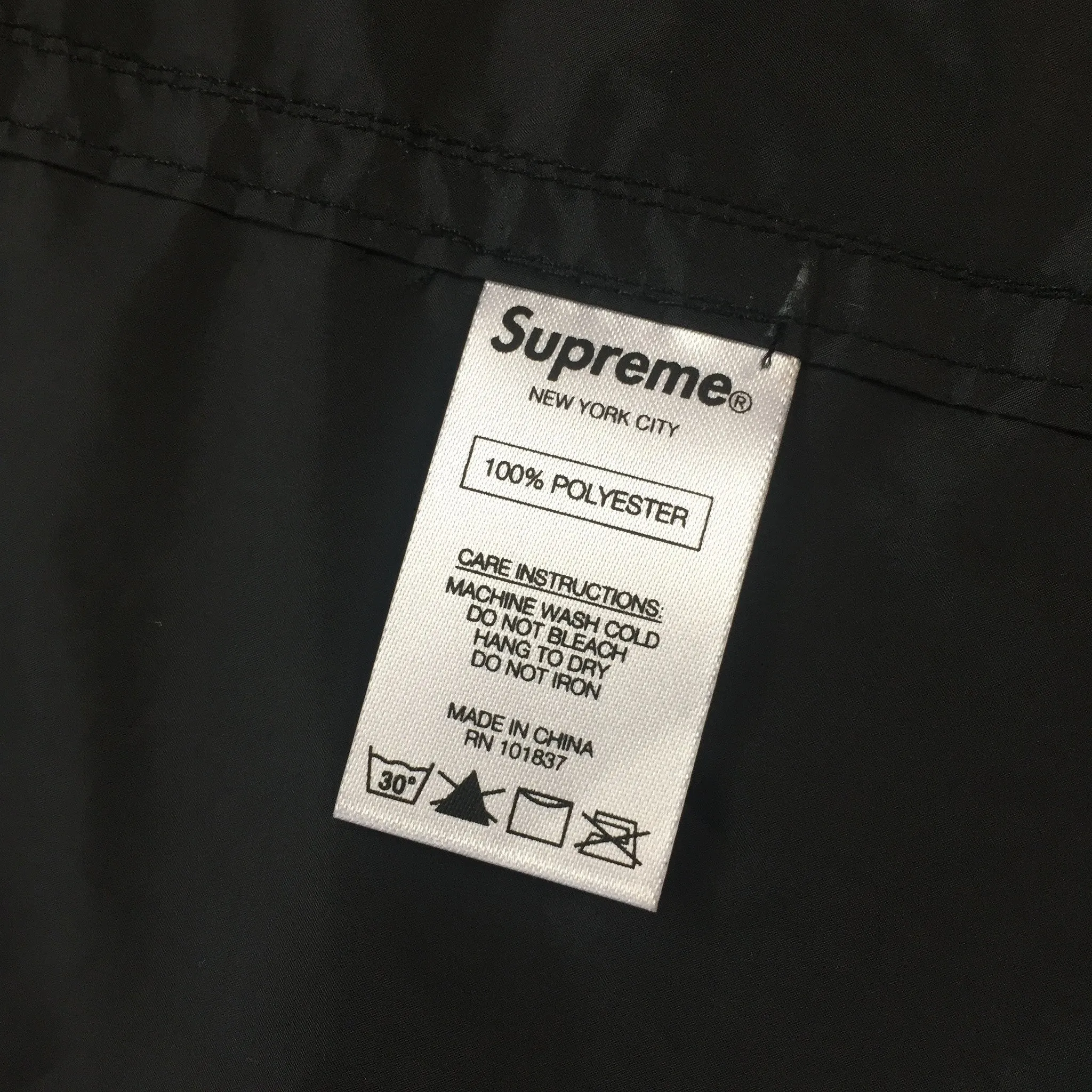 Supreme x Comme des Garcons SHIRT - Black Fishtail Parka