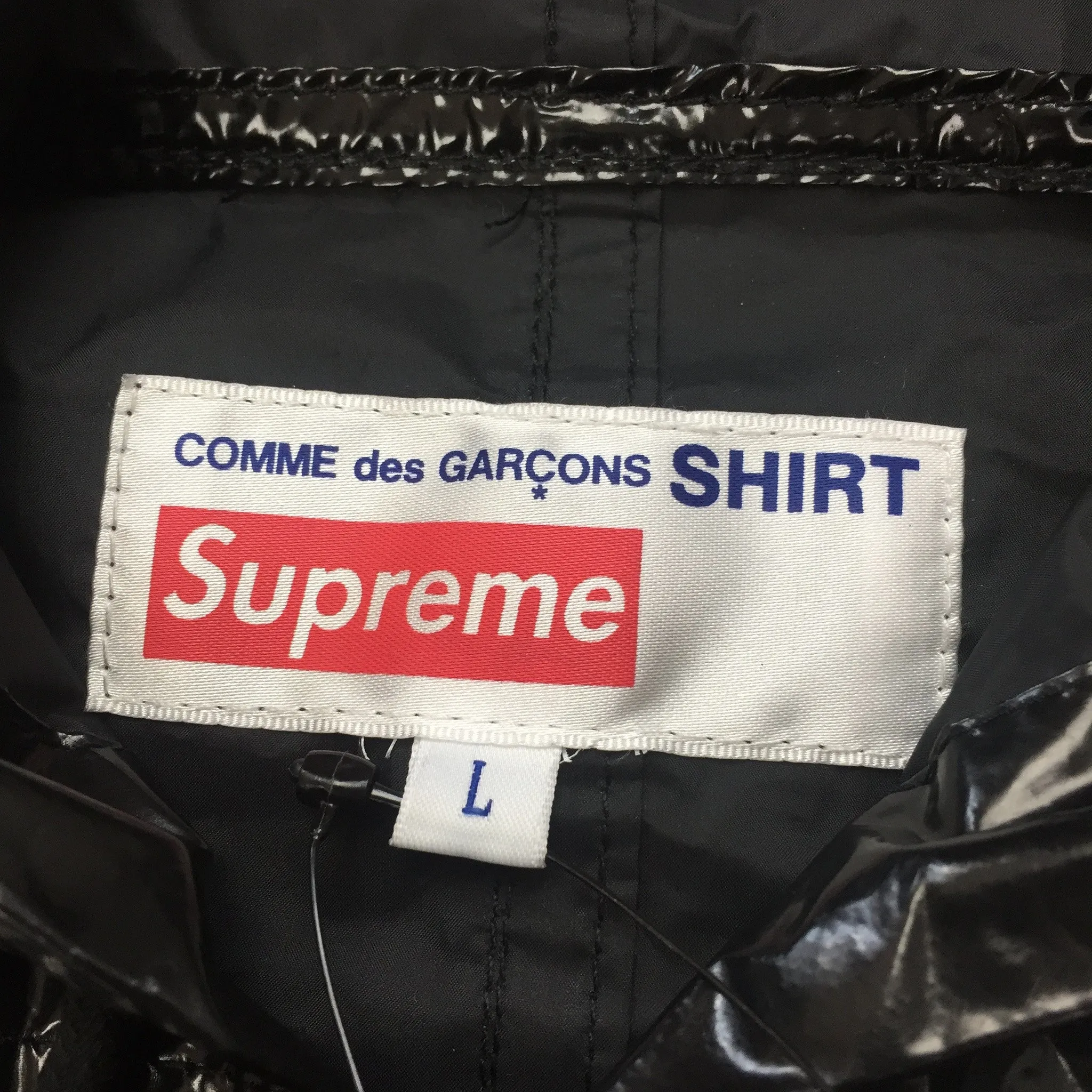 Supreme x Comme des Garcons SHIRT - Black Fishtail Parka
