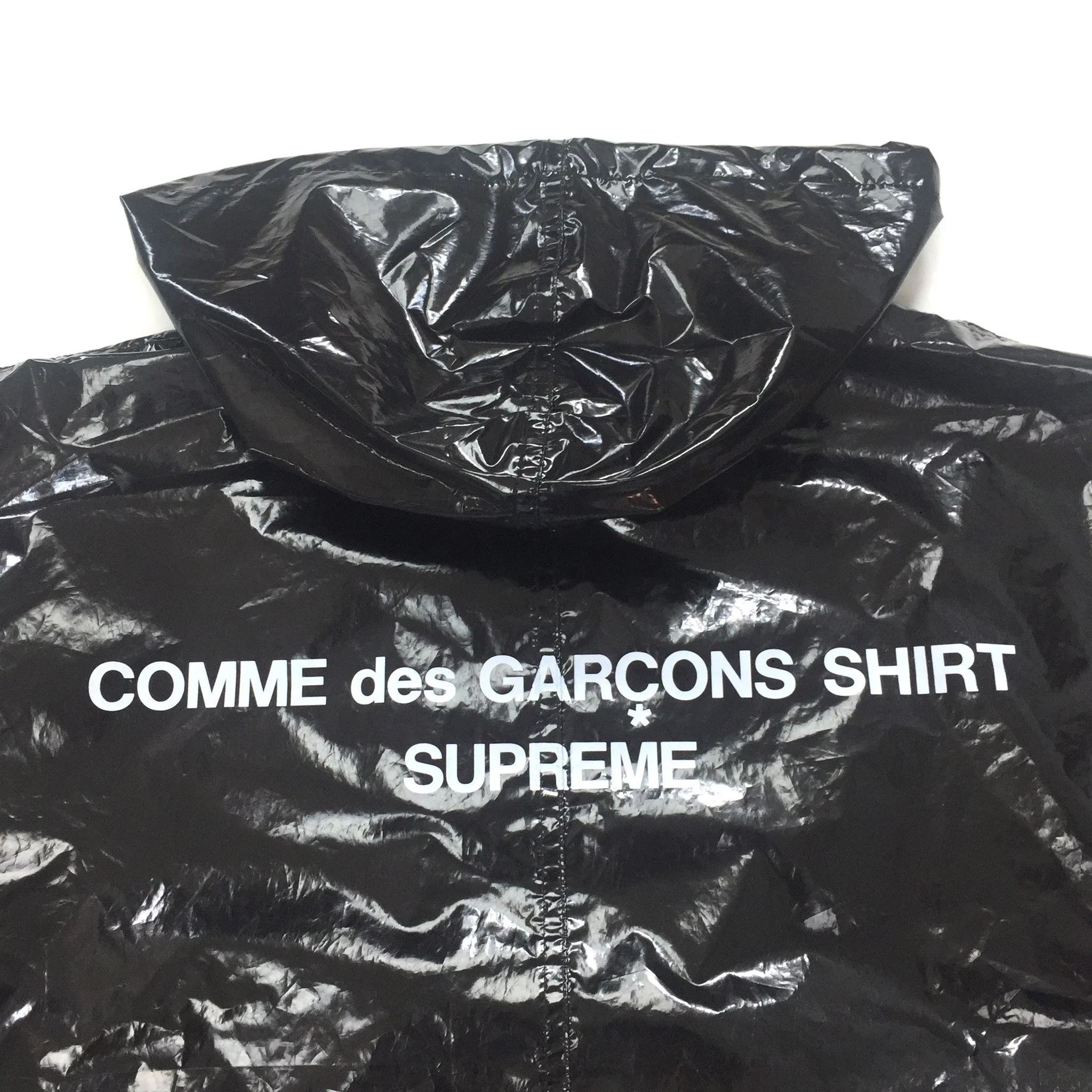 Supreme x Comme des Garcons SHIRT - Black Fishtail Parka