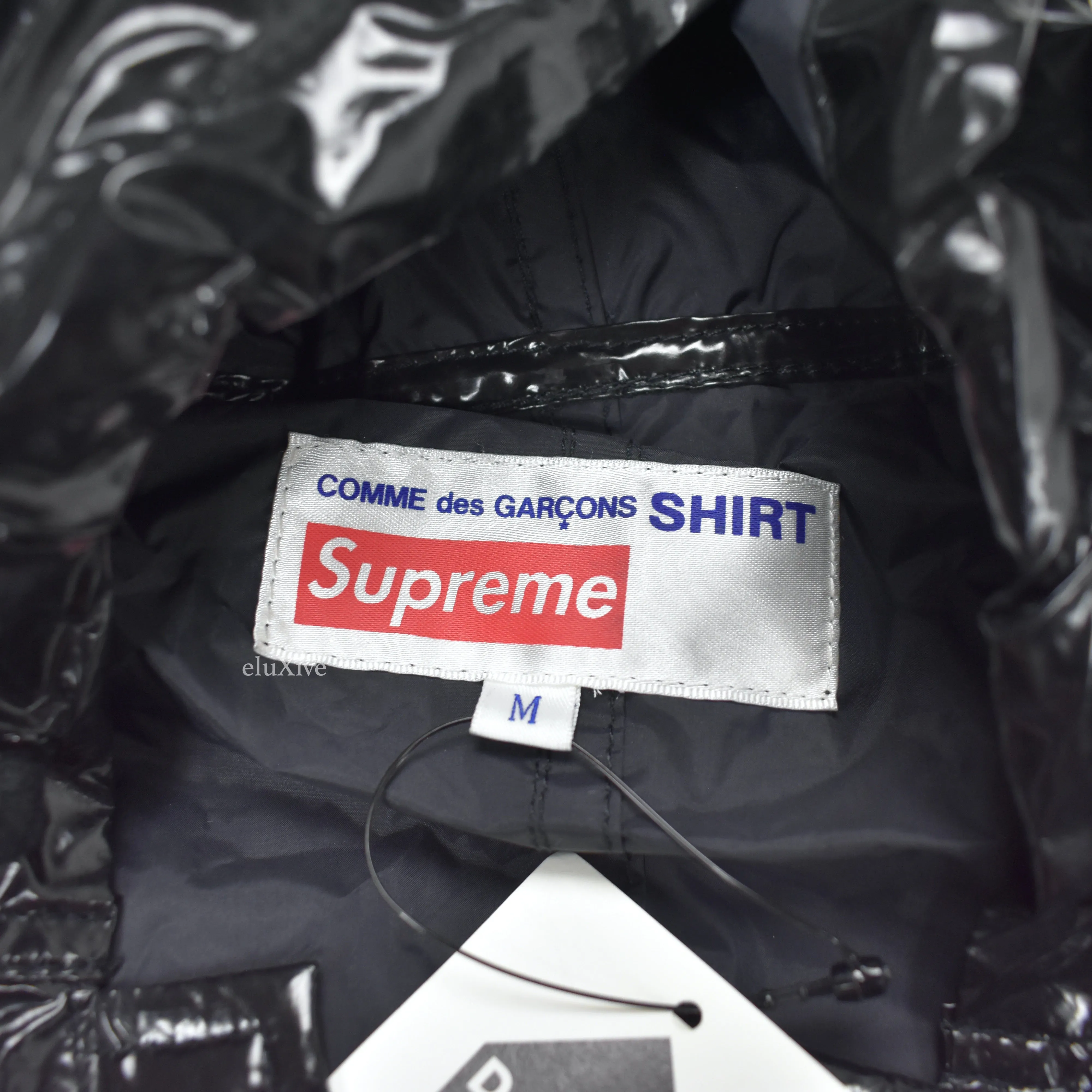 Supreme x Comme des Garcons SHIRT - Black Fishtail Parka
