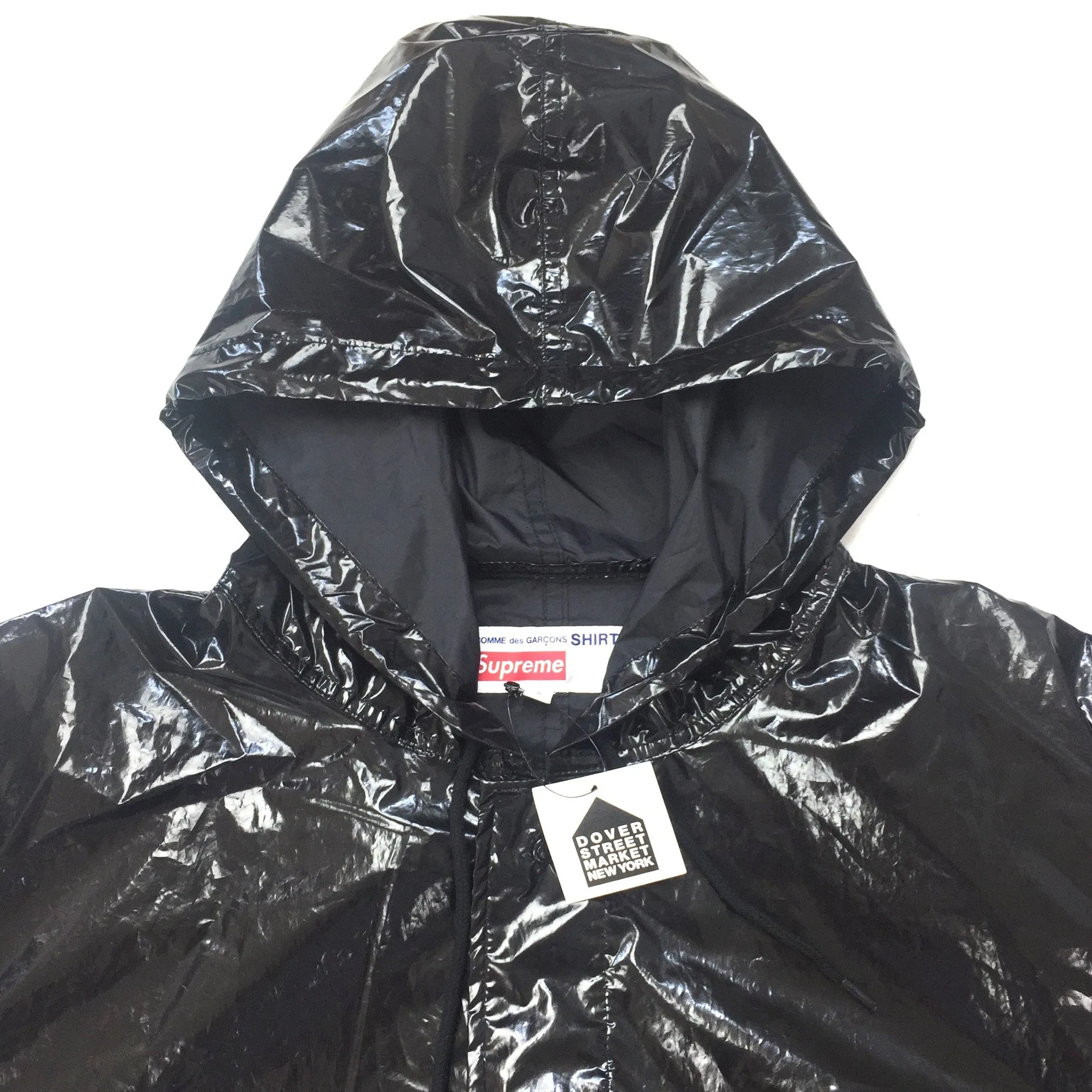 Supreme x Comme des Garcons SHIRT - Black Fishtail Parka