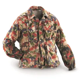 Swiss Army M70 "Alpenflage" Field Jacket - Used
