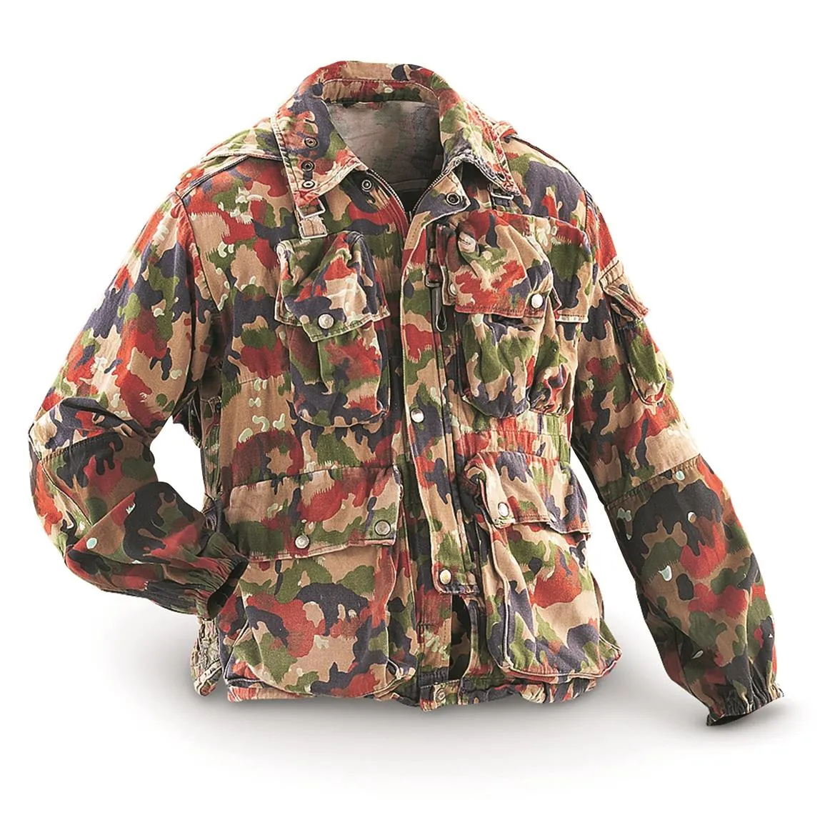 Swiss Army M70 "Alpenflage" Field Jacket - Used