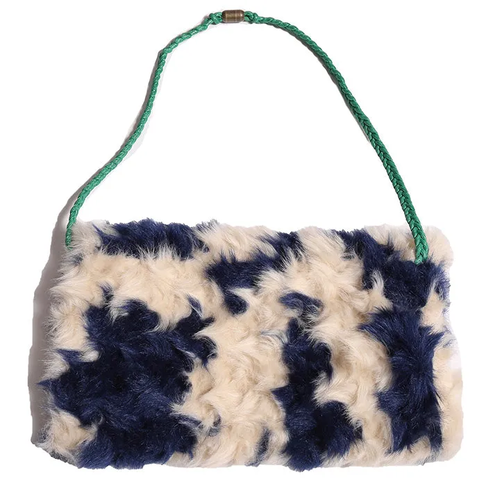 Tia Cibani Child Sherpa Trapper Muff Huron Blue