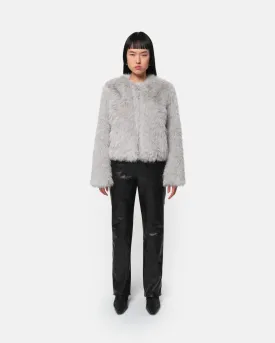 Uma Coat Silver