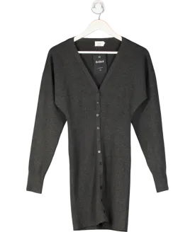 Wilfred Grey Orla Knit Cardigan Sweater Dress UK S