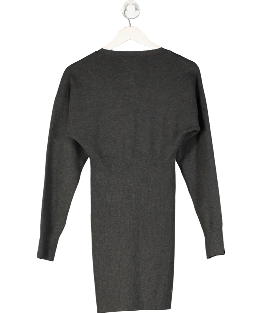 Wilfred Grey Orla Knit Cardigan Sweater Dress UK S