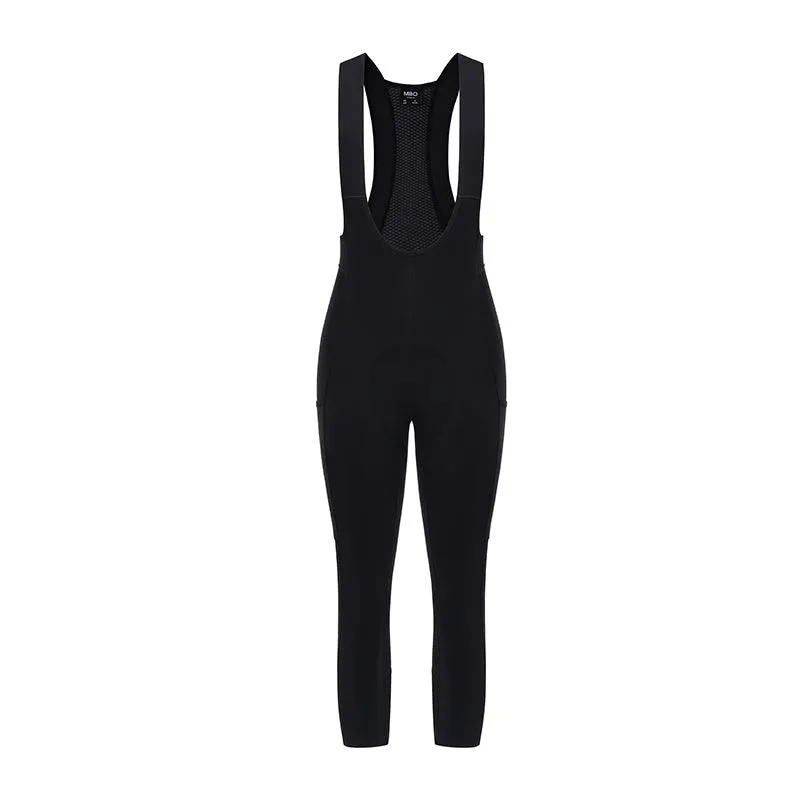 Women's  3/4 Thermal cargo bib tights  T177C