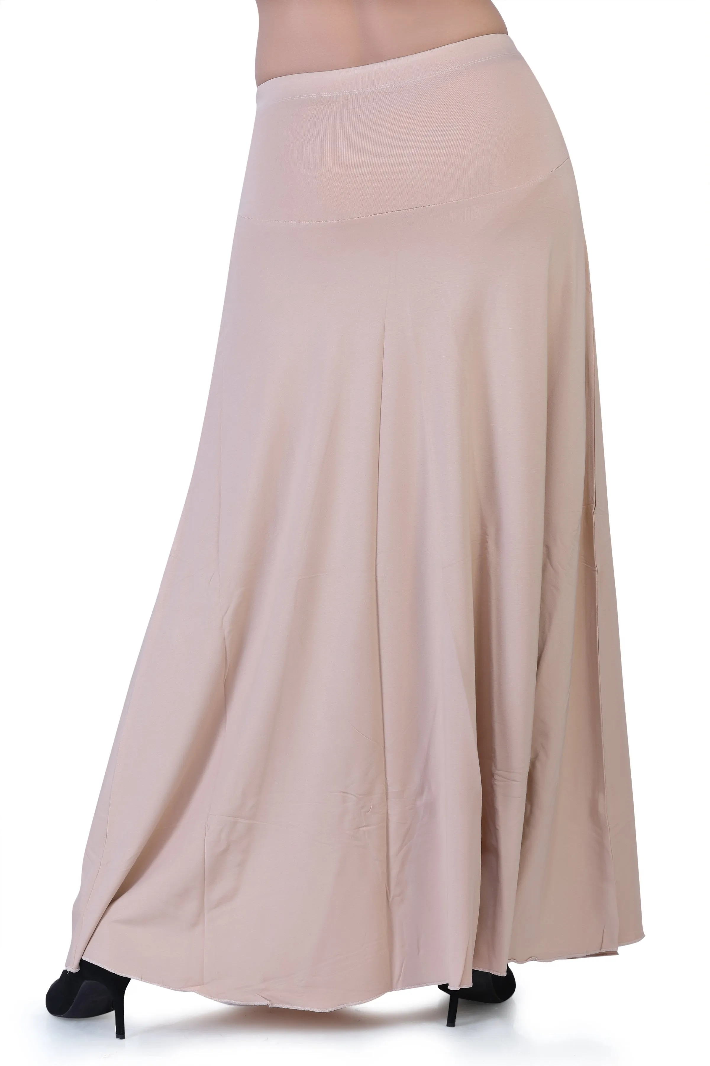 WOMEN'S CLASSICAL FLARED LONG MAXI SKIRT