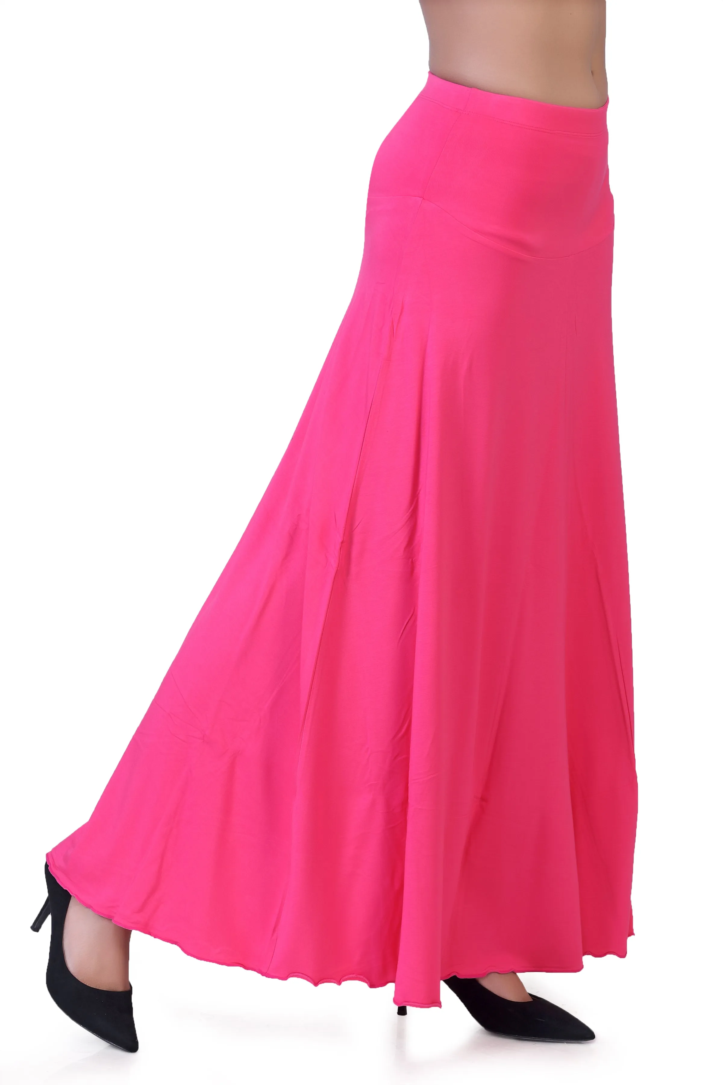 WOMEN'S CLASSICAL FLARED LONG MAXI SKIRT