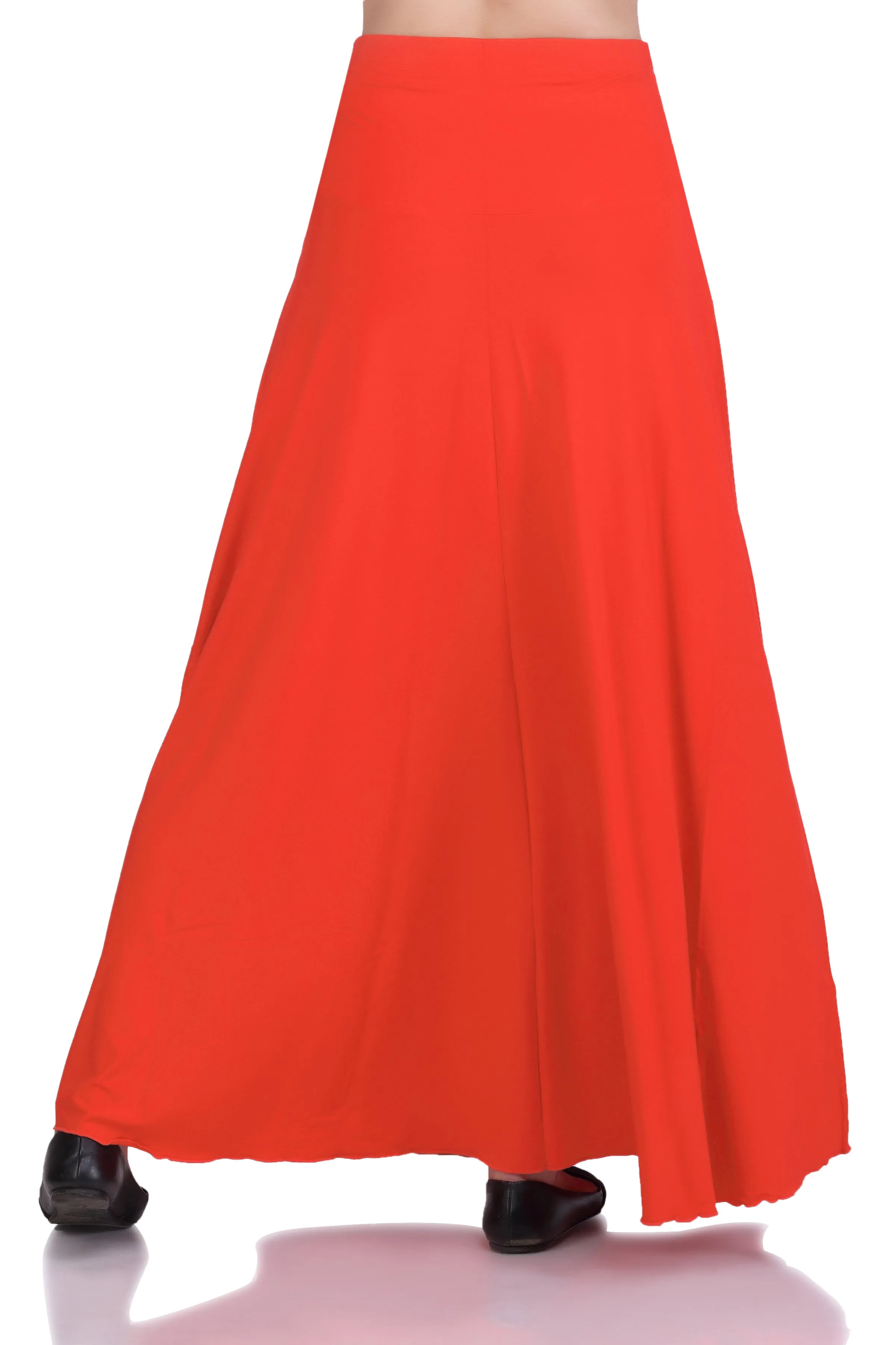 WOMEN'S CLASSICAL FLARED LONG MAXI SKIRT