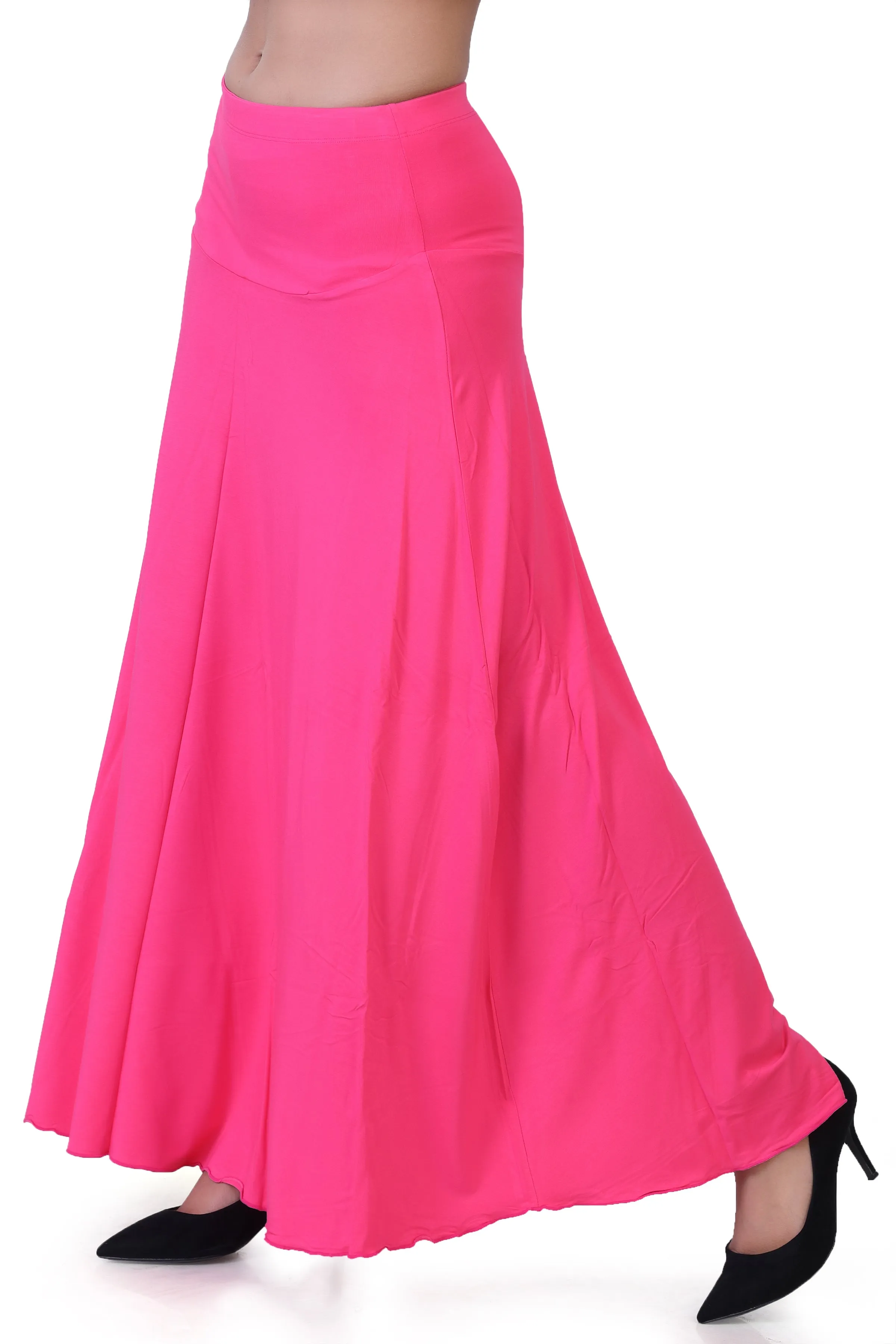 WOMEN'S CLASSICAL FLARED LONG MAXI SKIRT