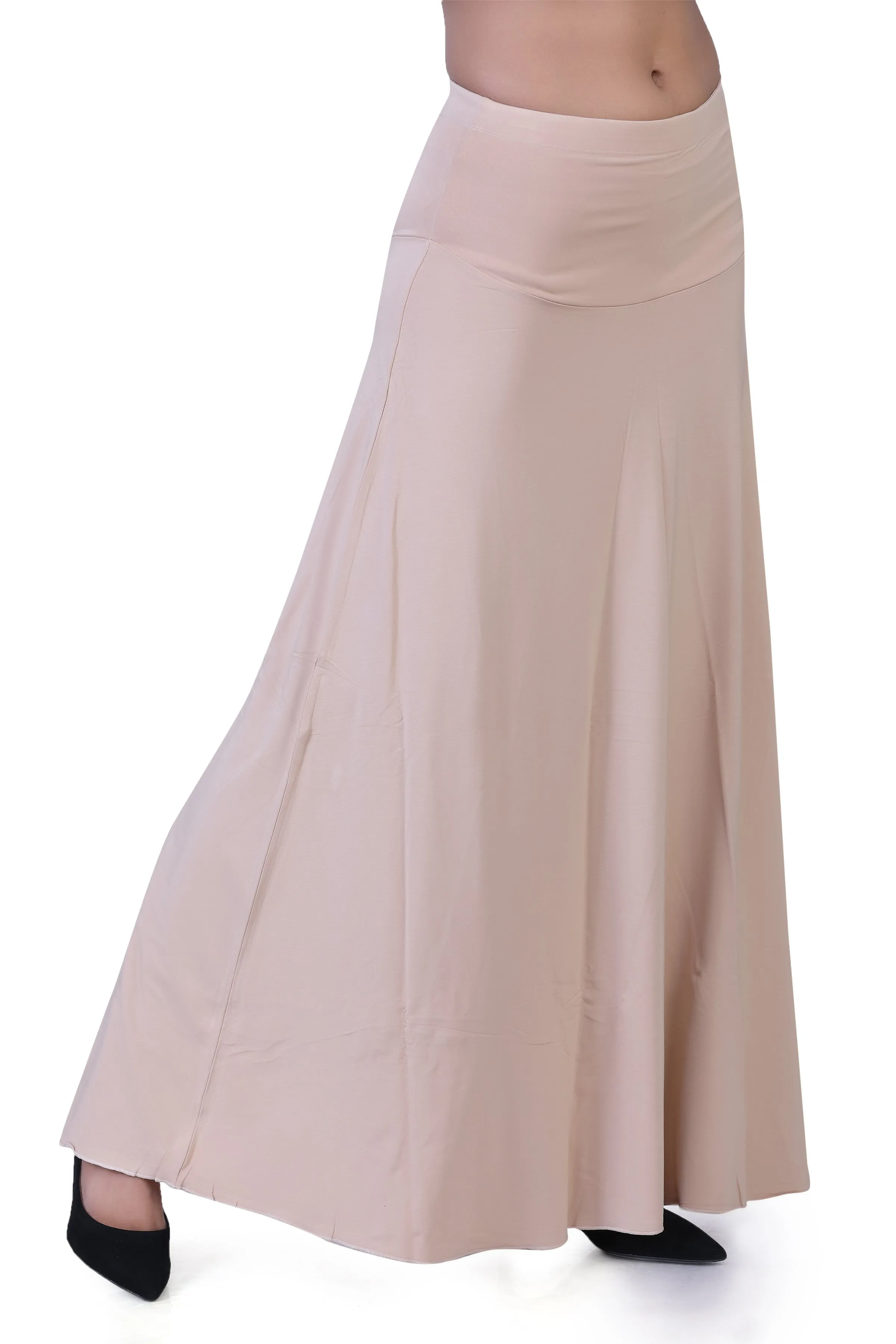 WOMEN'S CLASSICAL FLARED LONG MAXI SKIRT