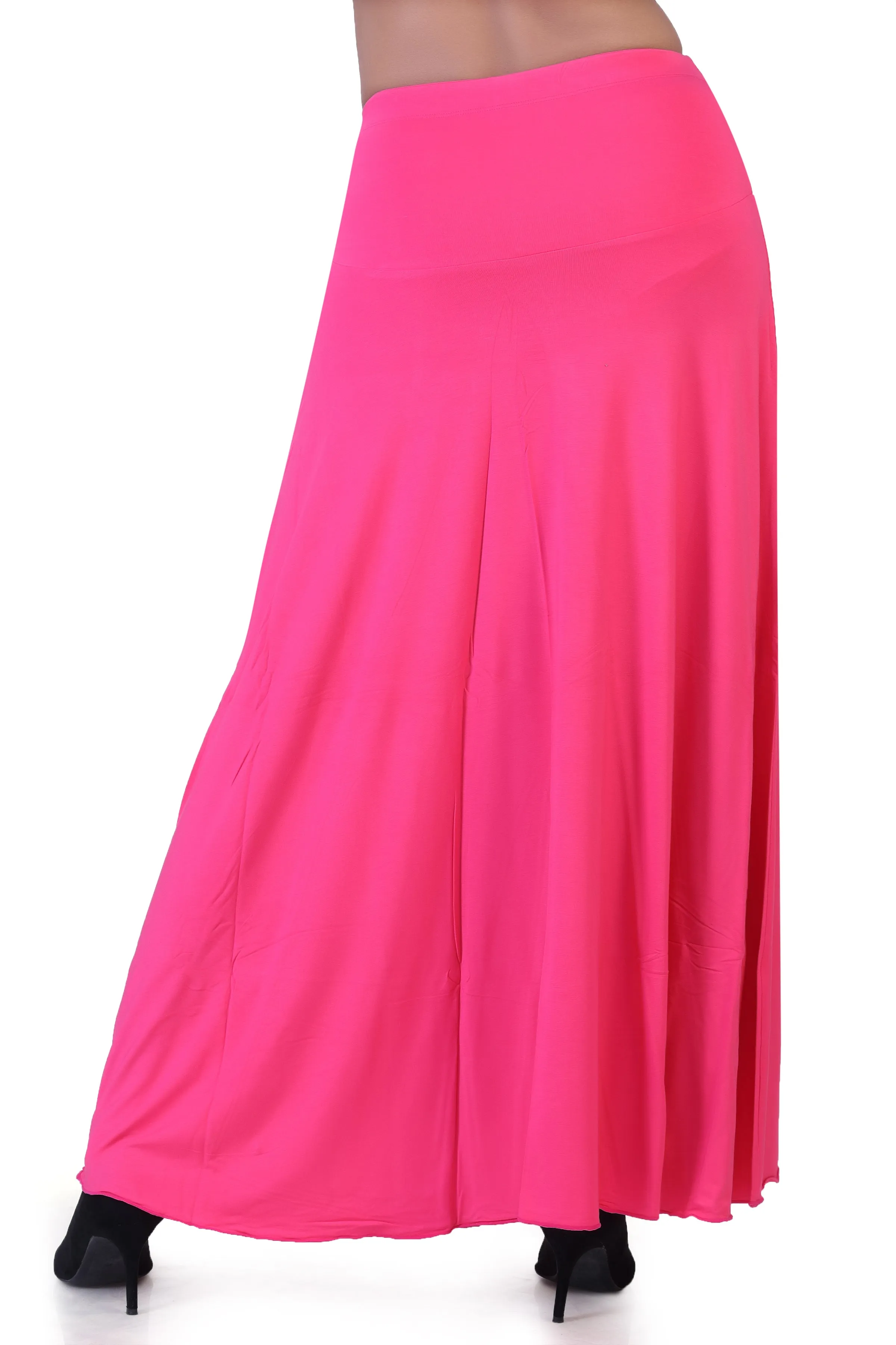WOMEN'S CLASSICAL FLARED LONG MAXI SKIRT